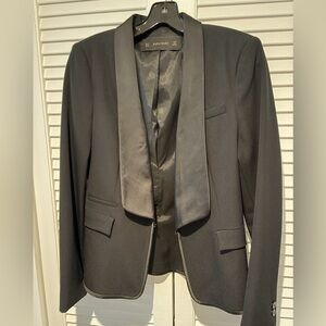 Zara Black tuxedo jacket